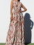 Border Printed Woven Maxi Dress